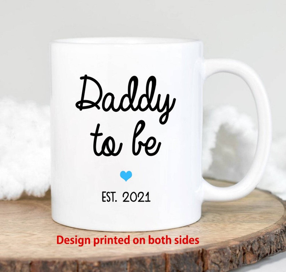 Daddy To Be Mug Mug For Parent To Be New Daddy Mug Pregnancy Announcement M129