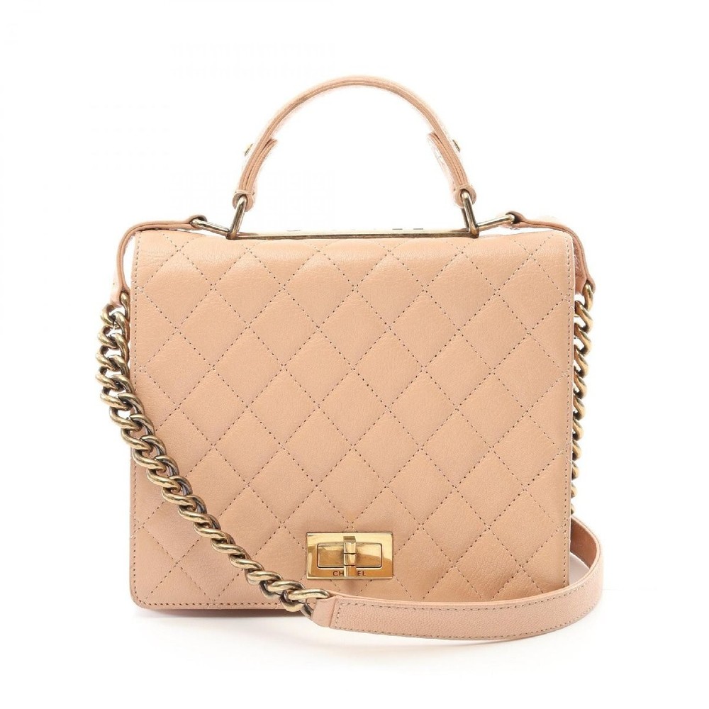 Chanel 2.55 Matelasse Leather Shoulder Bag in Luxe Calfskin 736167