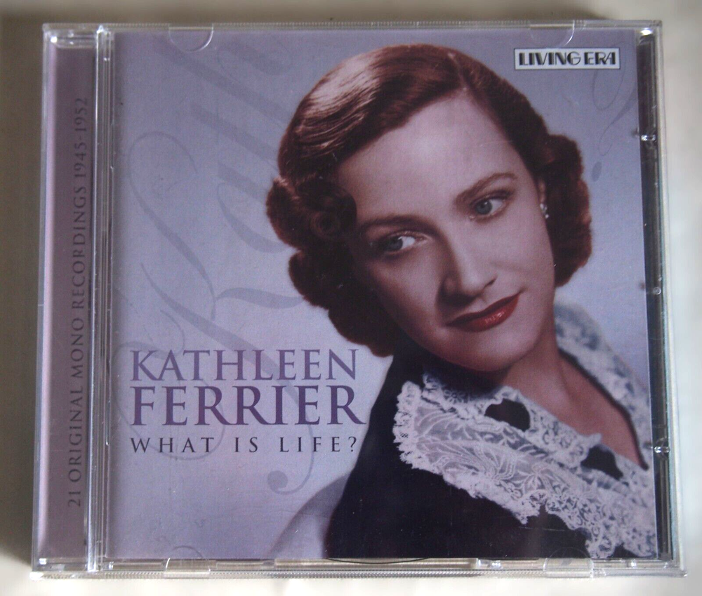 Kathleen Ferrier What Is Life 21 Original Mono Recordings 1945-52 UK Free Post