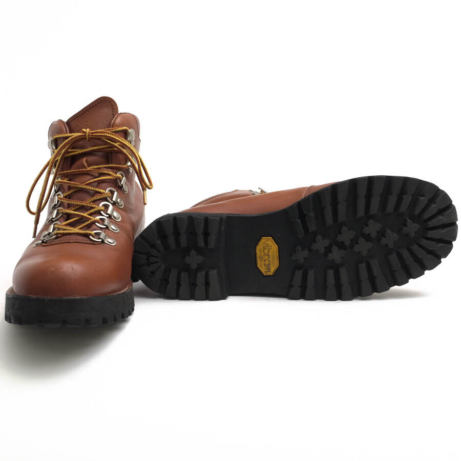 Danner Mountain Boots D-4207 OLLALIE Brown Cowhide Vibram Size US8
