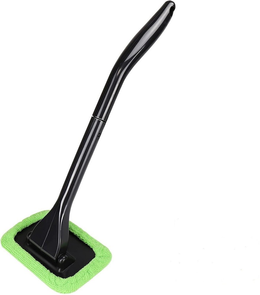 Windshield Cleaning Tool, Microfiber Cloth Car Window Cleanser Brush with Detach
