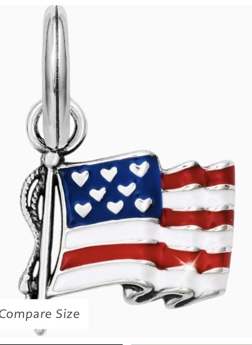 Brighton “Flag of Freedom” charm (Style: JC1321)