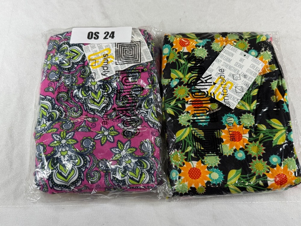 LuLaRoe 4-Pack OS One Size Yoga Workout Jogging Leggings