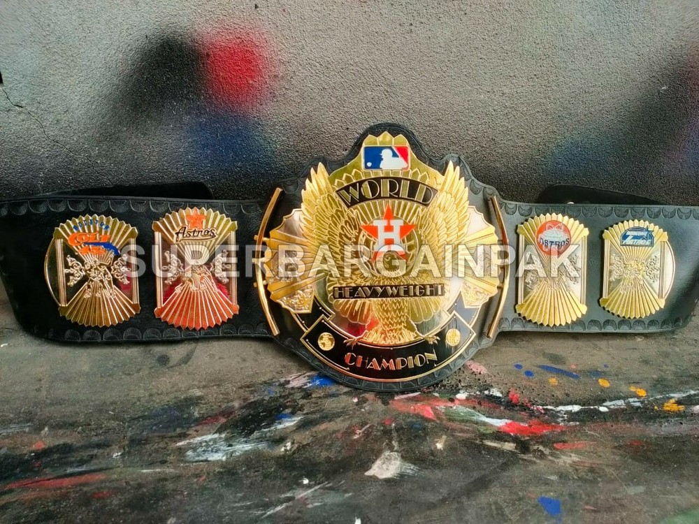 Houston Astros Custom Made Championship Belt 2mm