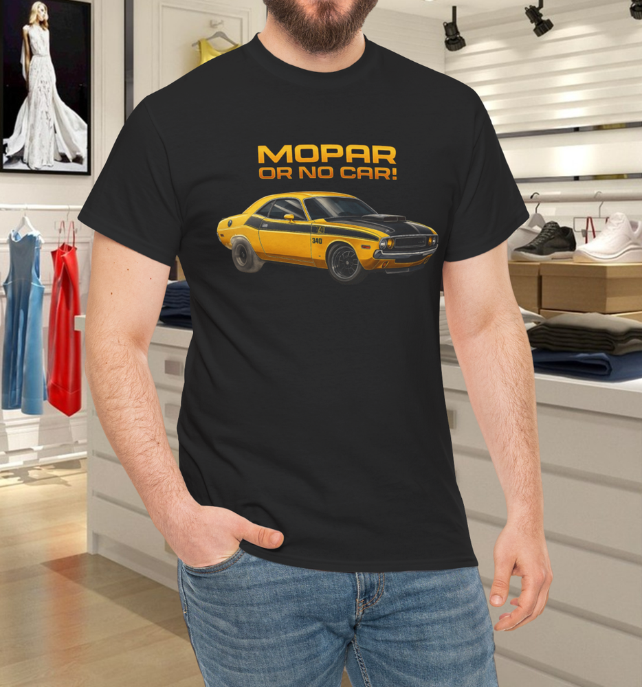 Mopar Challenger Cotton Unisex T-Shirt