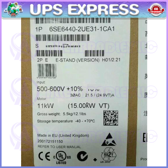 6SE6440-2UE31-1CA1 Siemens Inverter PLC Module  6SE6440-2UE31-1CA1 GQZ1
