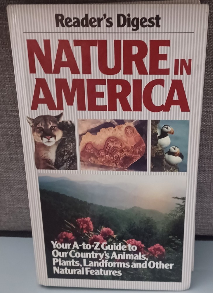 Nature in America A-Z Guide to Our Country's Animals Reader's Digest HC