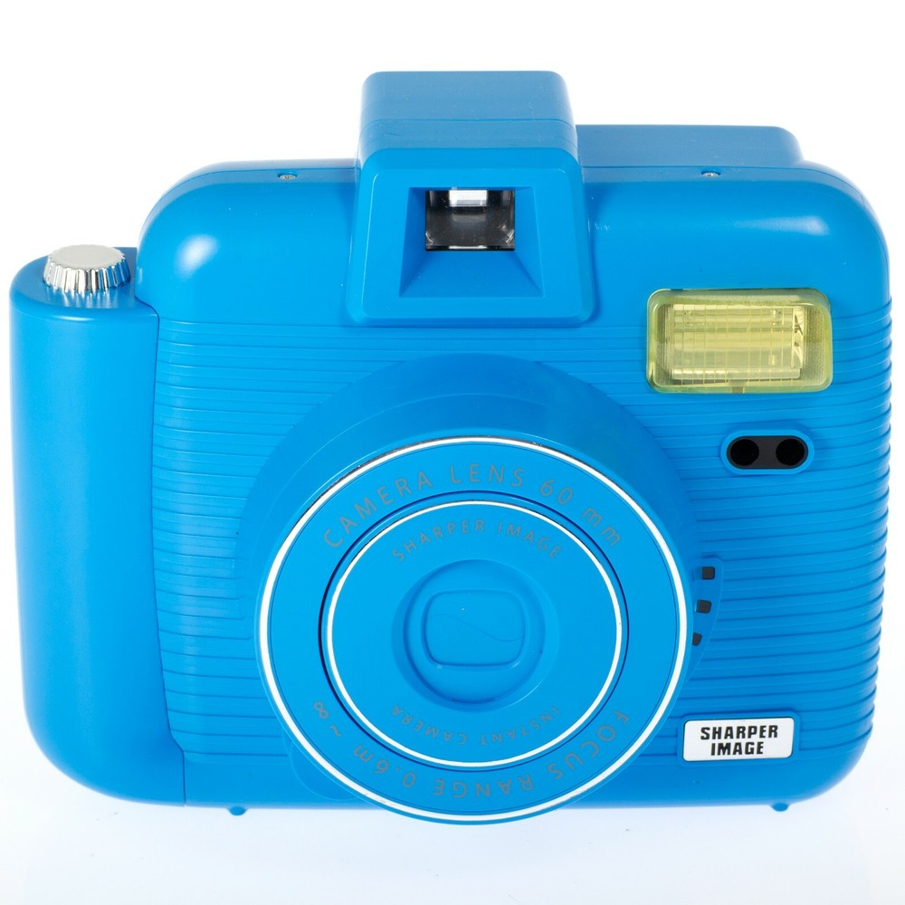 SHARPER IMAGE Instax IC2018 Instant Camera in Blue – Tested & Excellent Condition
