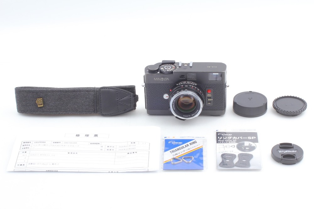 [Near MINT] Minolta CLE Rangefinder Film Camera Nokton 40mm f/1.4 MC Lens JAPAN