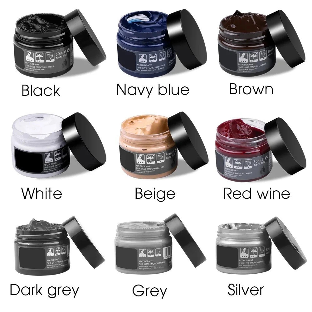 Car Leather Repair Kit Recoloring Balm Scratch Crack Restoration Auto Seat Tool