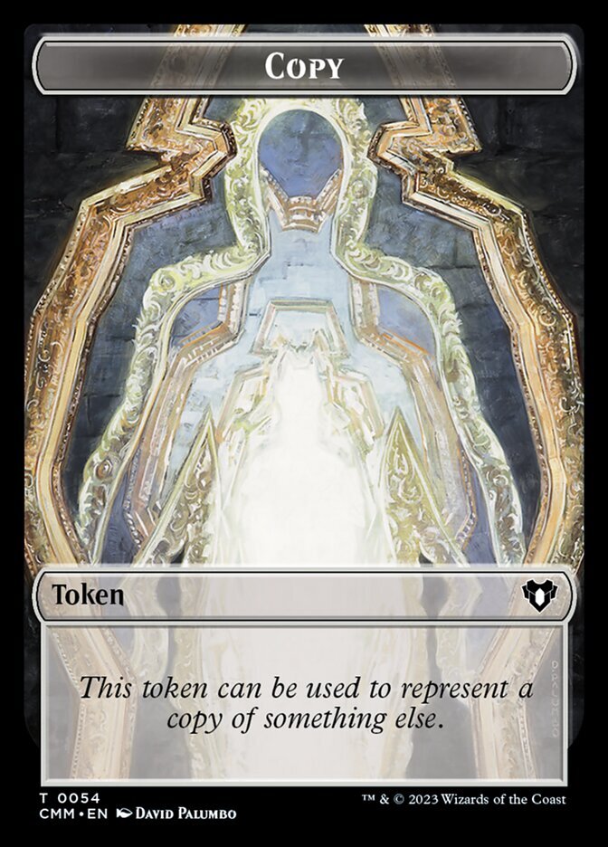 Magic the Gathering (mtg): TCMM: Copy /Sliver double-sided token Double-sided...