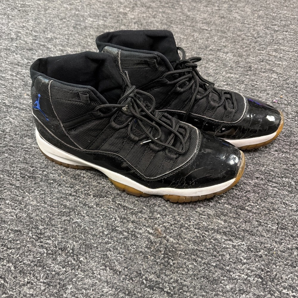 Nike Air Jordan 11 Retro Space Jam Men's Size 11 Black White 378037-003 2016