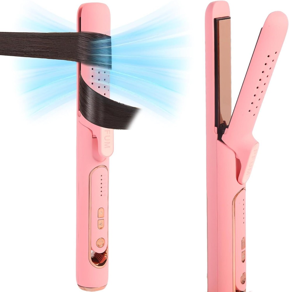 Pro 360° Airflow Titanium 2-in-1 Hair Straightener and Curling Iron