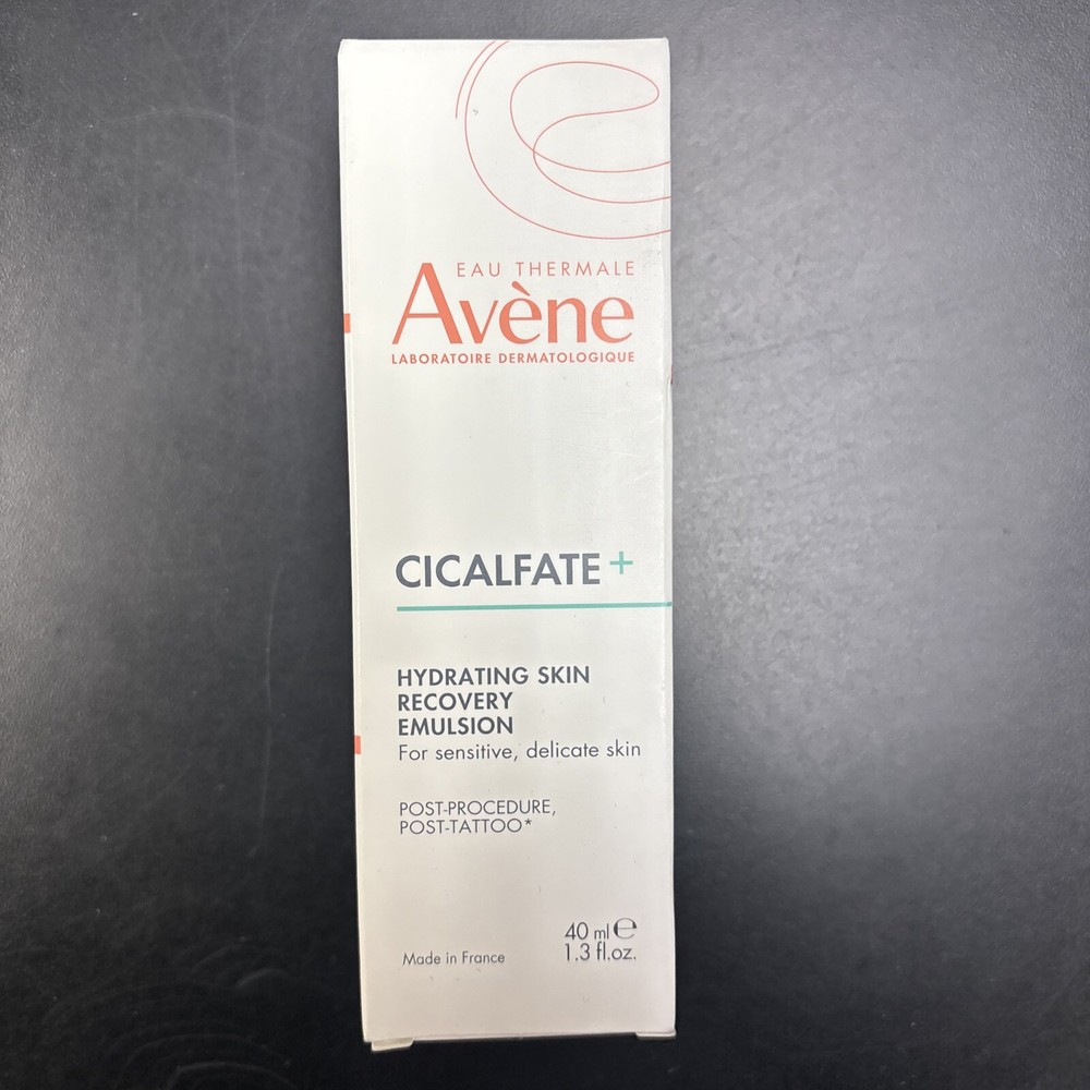 Avene Cicalfate Hydrating Sensitive Skin Recovery Emulsion 1.3oz exp 05/27