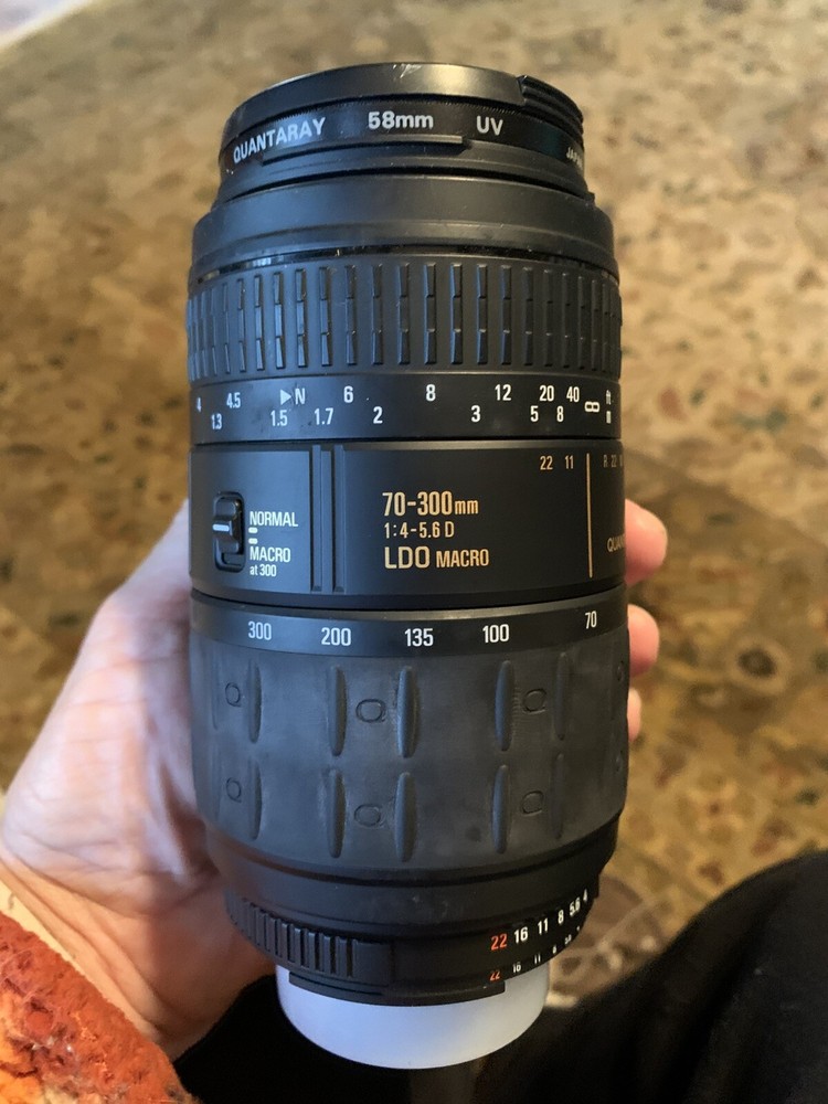 Quantaray For Minolta AF 70-30mm F-4 5.6D LDO Macro Camera Lens