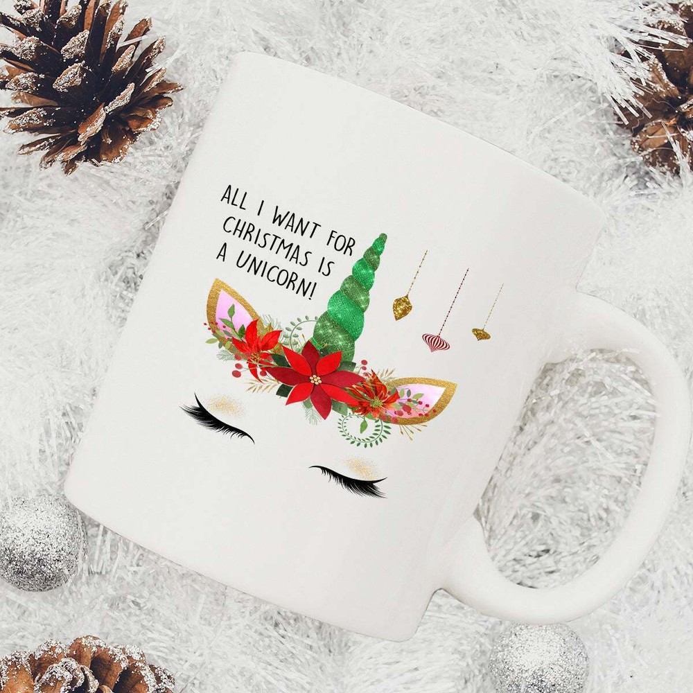 Christmas Unicorn Dirty Santa Unicorn Stocking Stuffer Be A Unicorn Unicorn