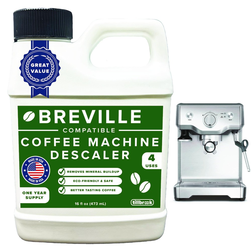 Breville Espresso Machine Descaler - 16 oz - 1 Year Supply - 4 Uses