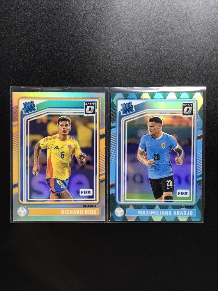Richard Rios 2025 Donruss Soccer Optic RC Rated Rookie Lots2 CUP Trading Card
