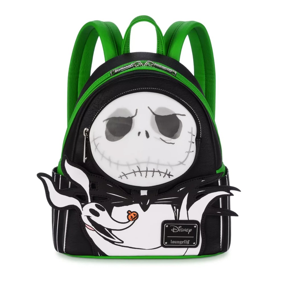 Jack Skellington & Zero Nightmare Before Christmas Loungefly Backpack Halloween