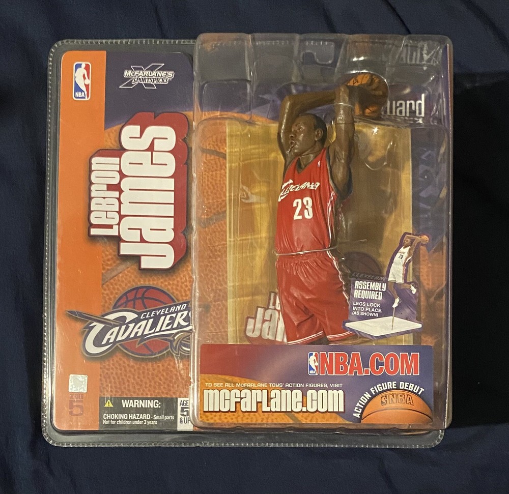 Lebron James FP RC VARIANT RED -NBA Series 5 McFarlane Action Figure - 2003 CAVS