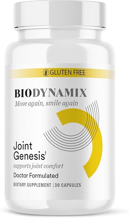 Genesis Joint Support Supplement with Mobilee and Boswellia 30-Day Supply