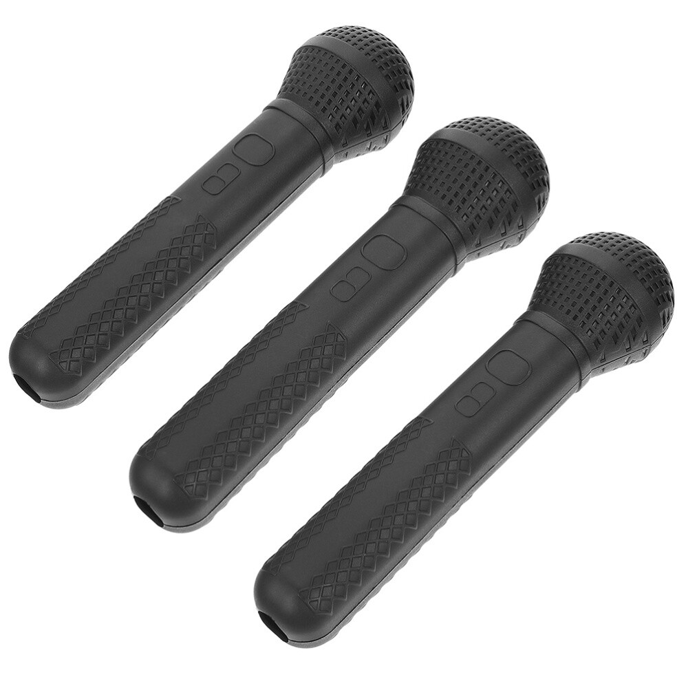 3 Pcs Prop Microphone Toy for Kids Simulation Kids' Karaoke Props