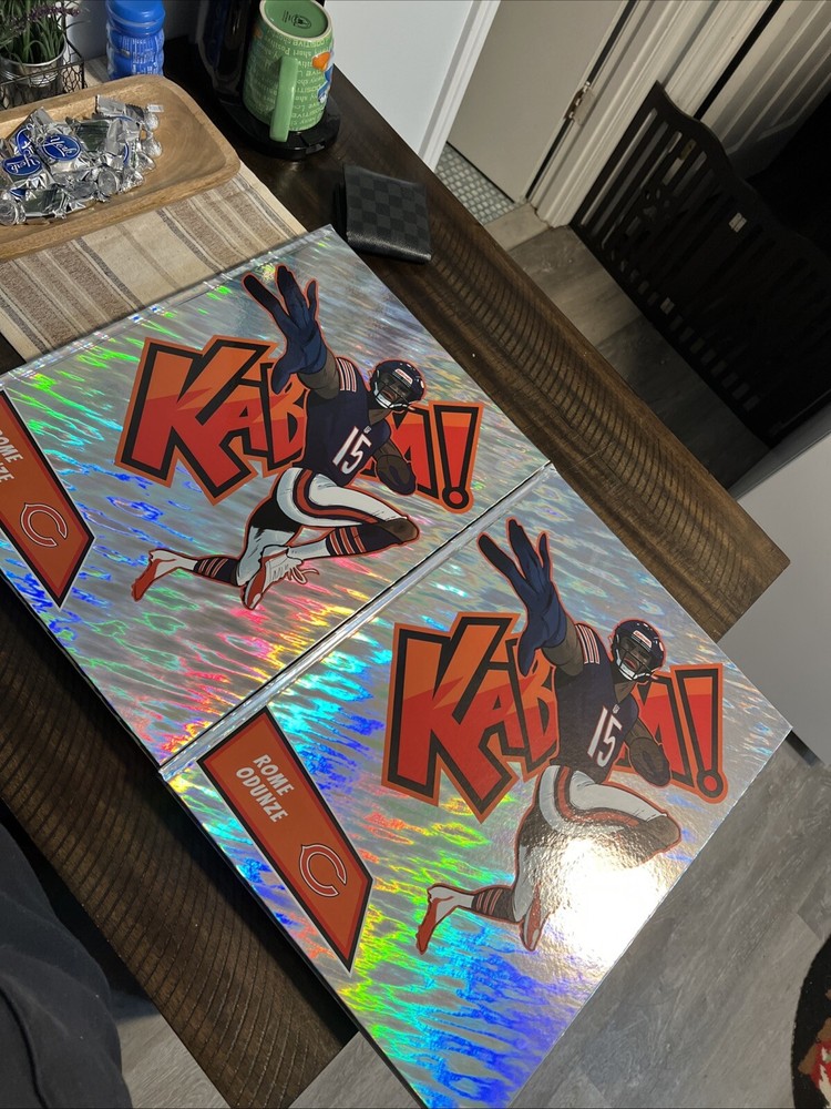 2024 Panini Absolute Football Kaboom Advent Calendar Featuring Rome Odunze