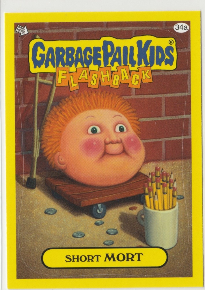 Short Mort GPK 2011 Flashback Series 3 FB3 Card #34a