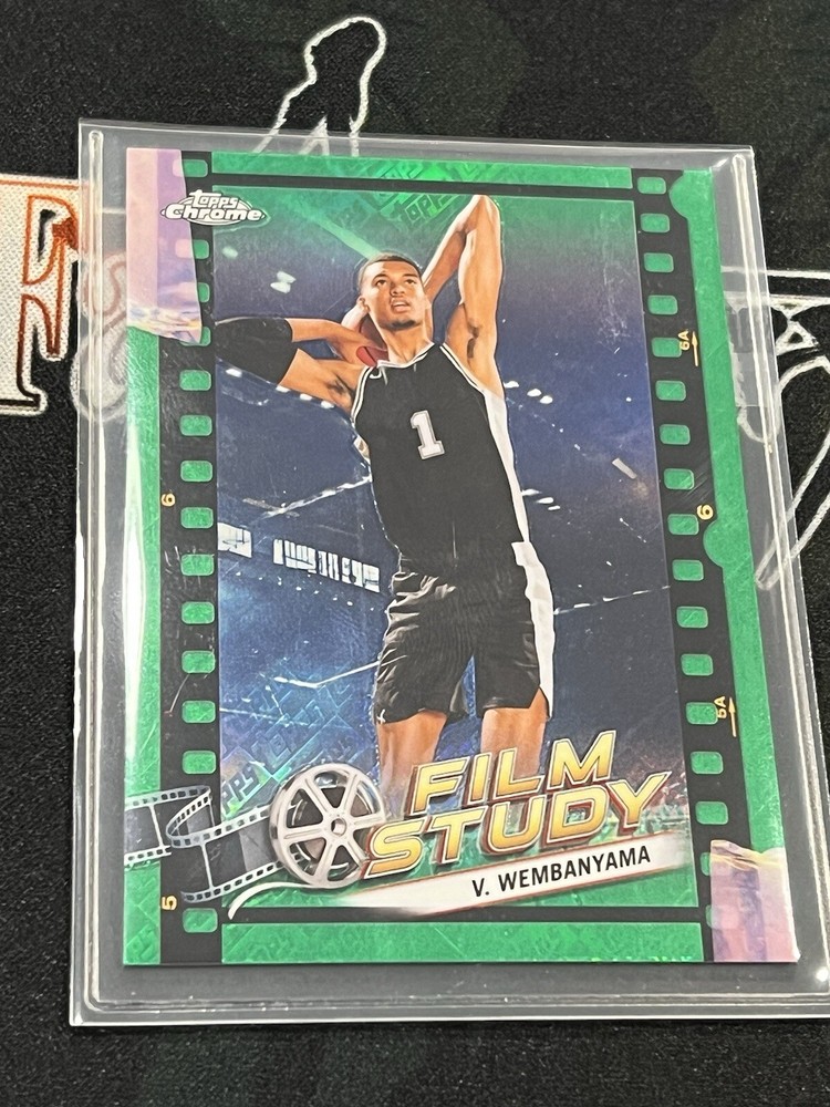 2024 topps chrome film study victor wembanyama #fs-13
