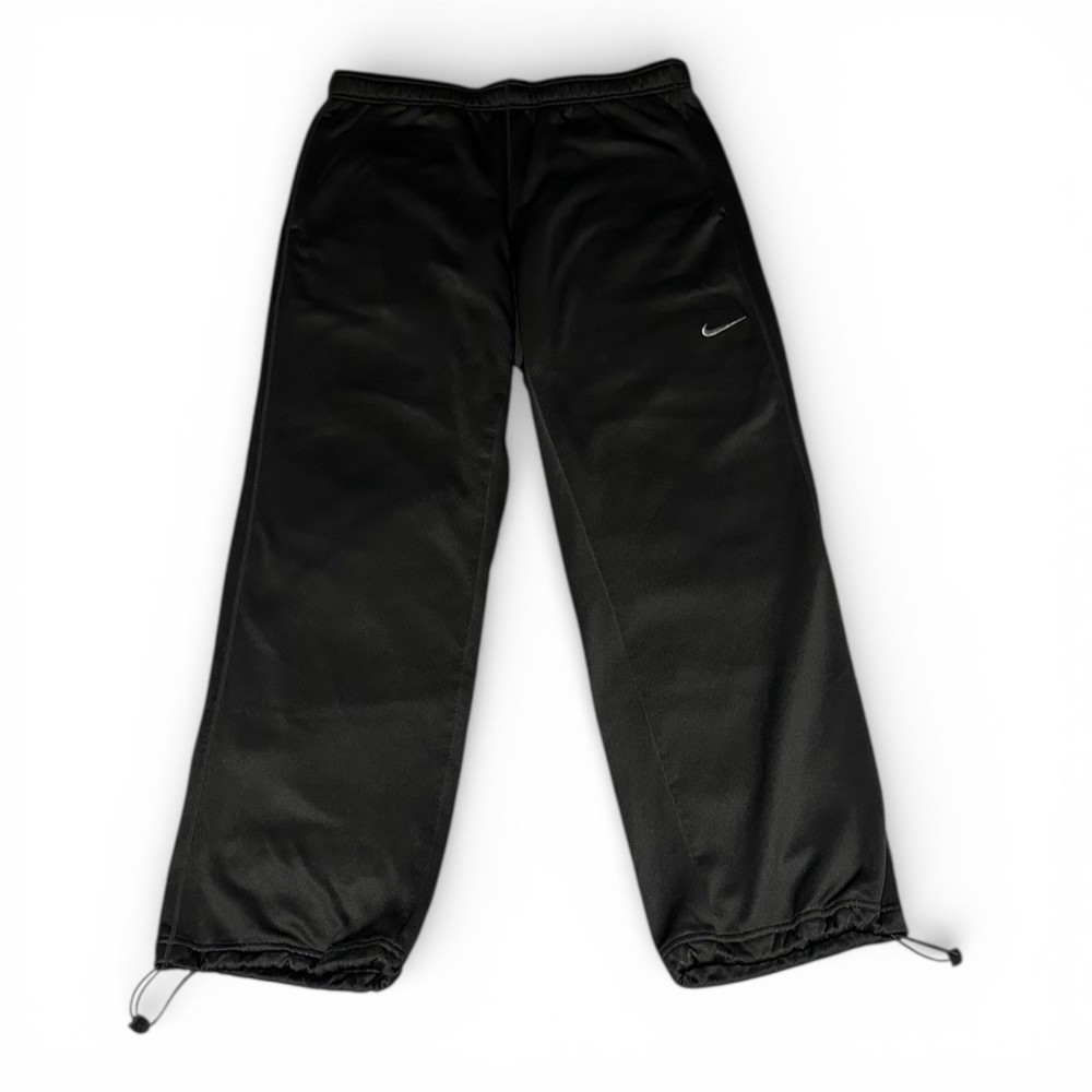 Nike Therma-FIT Sweatpants Men’s Large Black Fleece Lined 30” Inseam