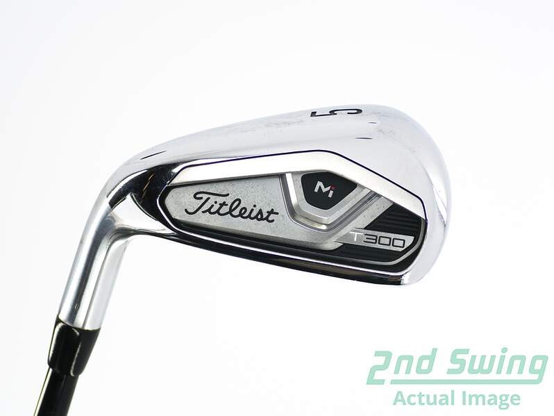 Titleist 2021 T300 5 Iron Graphite Stiff Left Handed 38.5 Inches