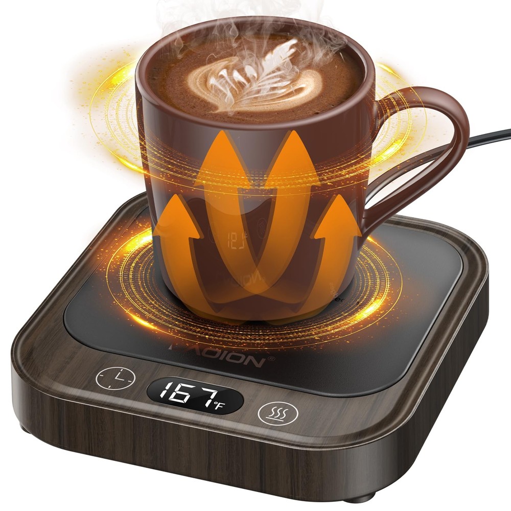 Mug Warmer - 40W Coffee Cup Warmer for Desk with Auto Shut Off, Candle Warmer...