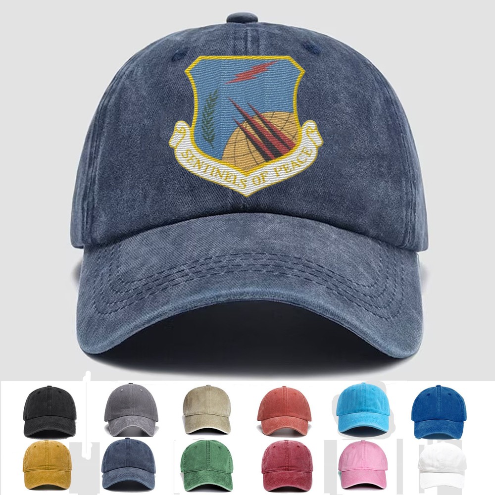 Custom Embroidered Hat 351st Missile Wing, Veteran Cap, Trucker Hat, Gift Idea