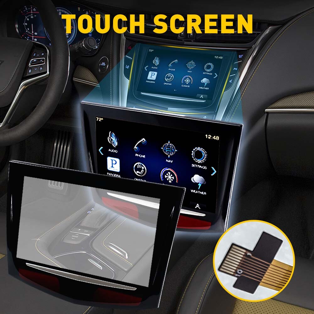 Cadillac CUE ATS CTS ELR Escalade SRX Touchscreen Display Replacement