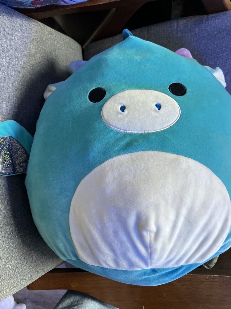 Squishmallow Tatiana The Dragon 2019 16” Big Plush Stuffed Animal Kellytoy, Rare