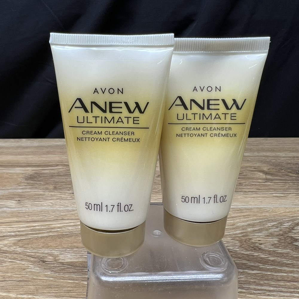 AVON ANEW ULTIMATE Cream Cleanser Travel Size 1.7 oz - Lot of 2