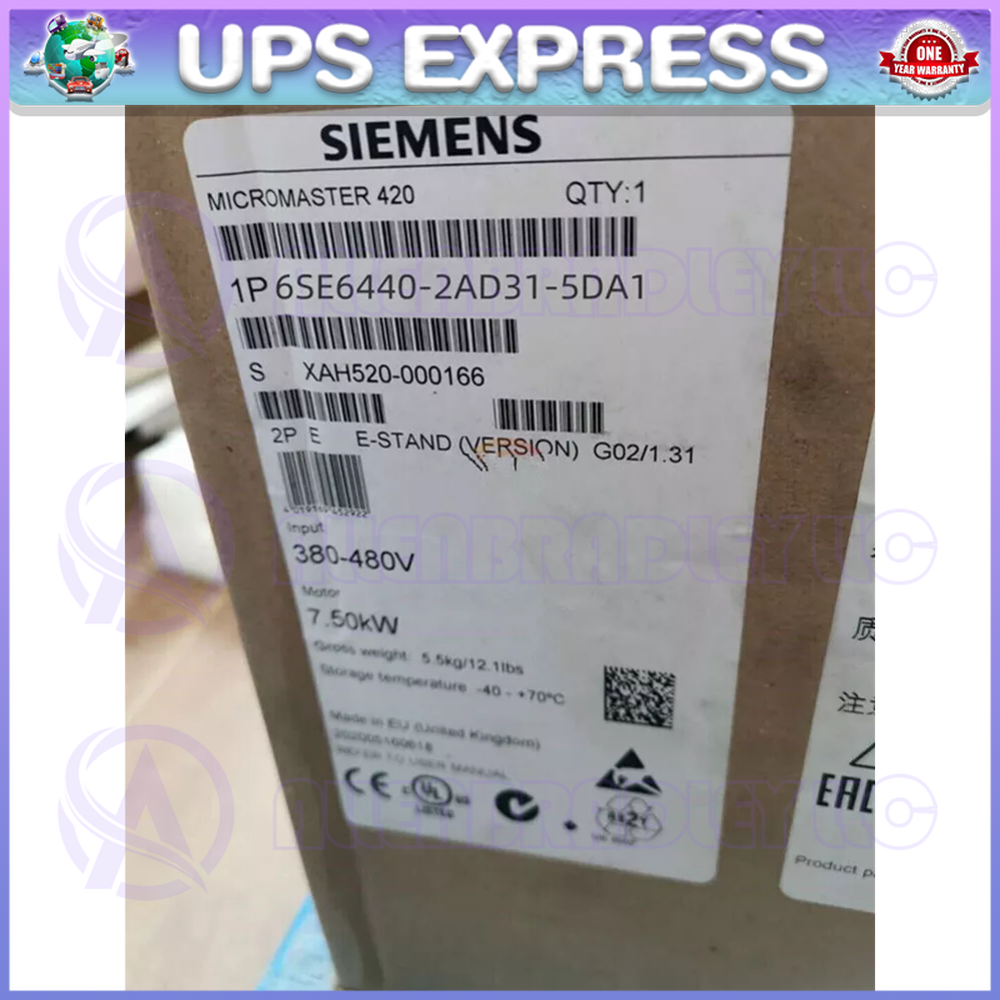 6SE6440-2AD31-5DA1 Siemens MICROMASTER  6SE6440-2AD31-5DA1 GQZ1