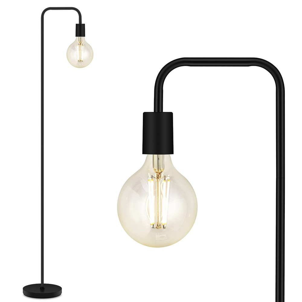63-Inch Industrial Floor Lamp with E26 Socket and On/Off Switch