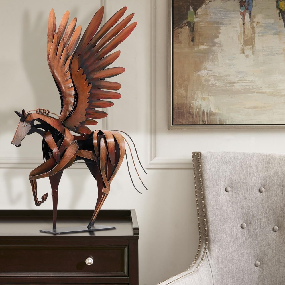 Art Horse Statue Décor Artwork 24