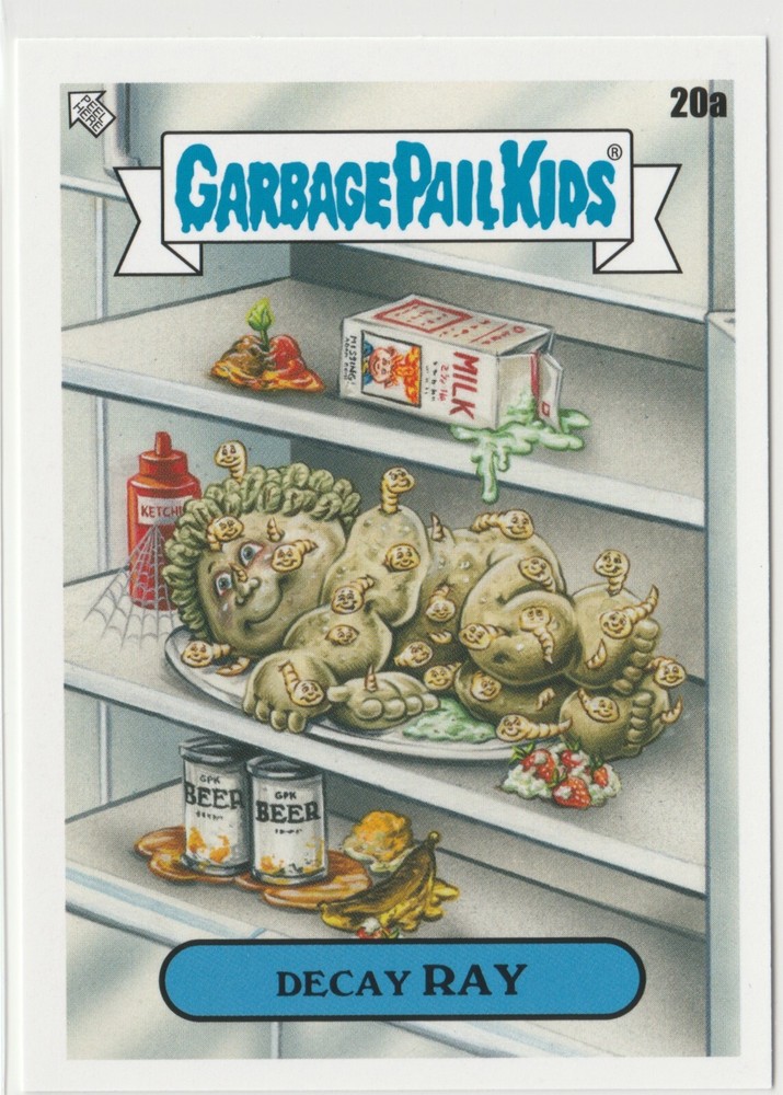 Decay Ray #20a Garbage Pail Kids GPK 2021 Food Fight Trading Card