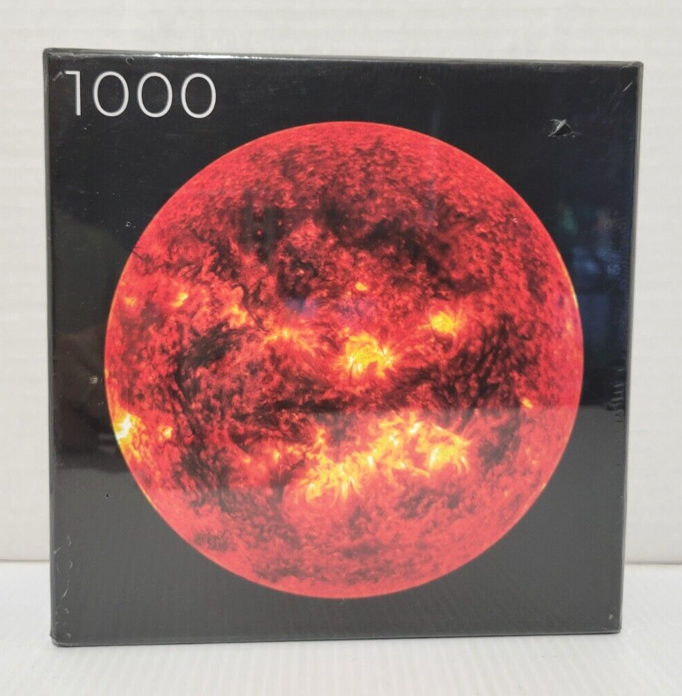 Blue Kazoo Sun Jigsaw Puzzle 1000 Piece Large Round Art Puzzle New Sealed Planet