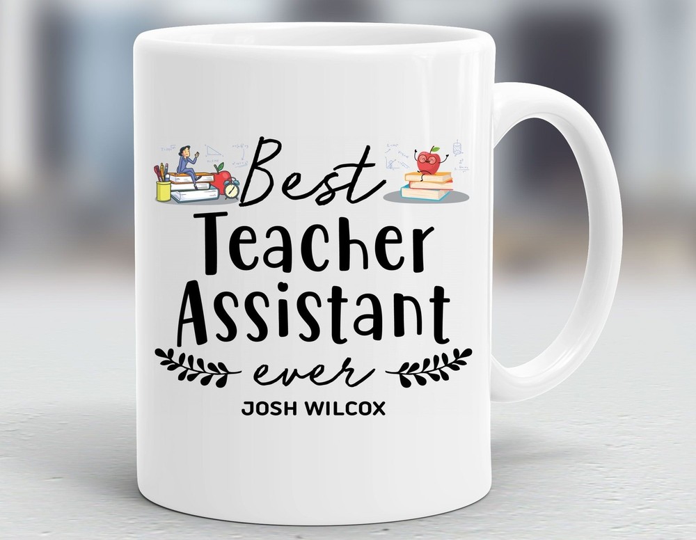 Personalized Teacher Assistant Mug Teacher Assistant Gift Gift Ideas For Teacher