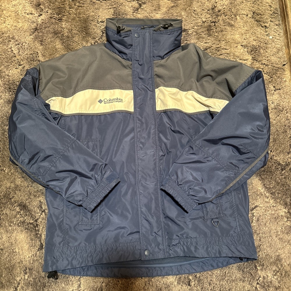 Columbia Men's Bugaboo 3-in-1 Fleece-Lined Interchangeable Jacket in Blue