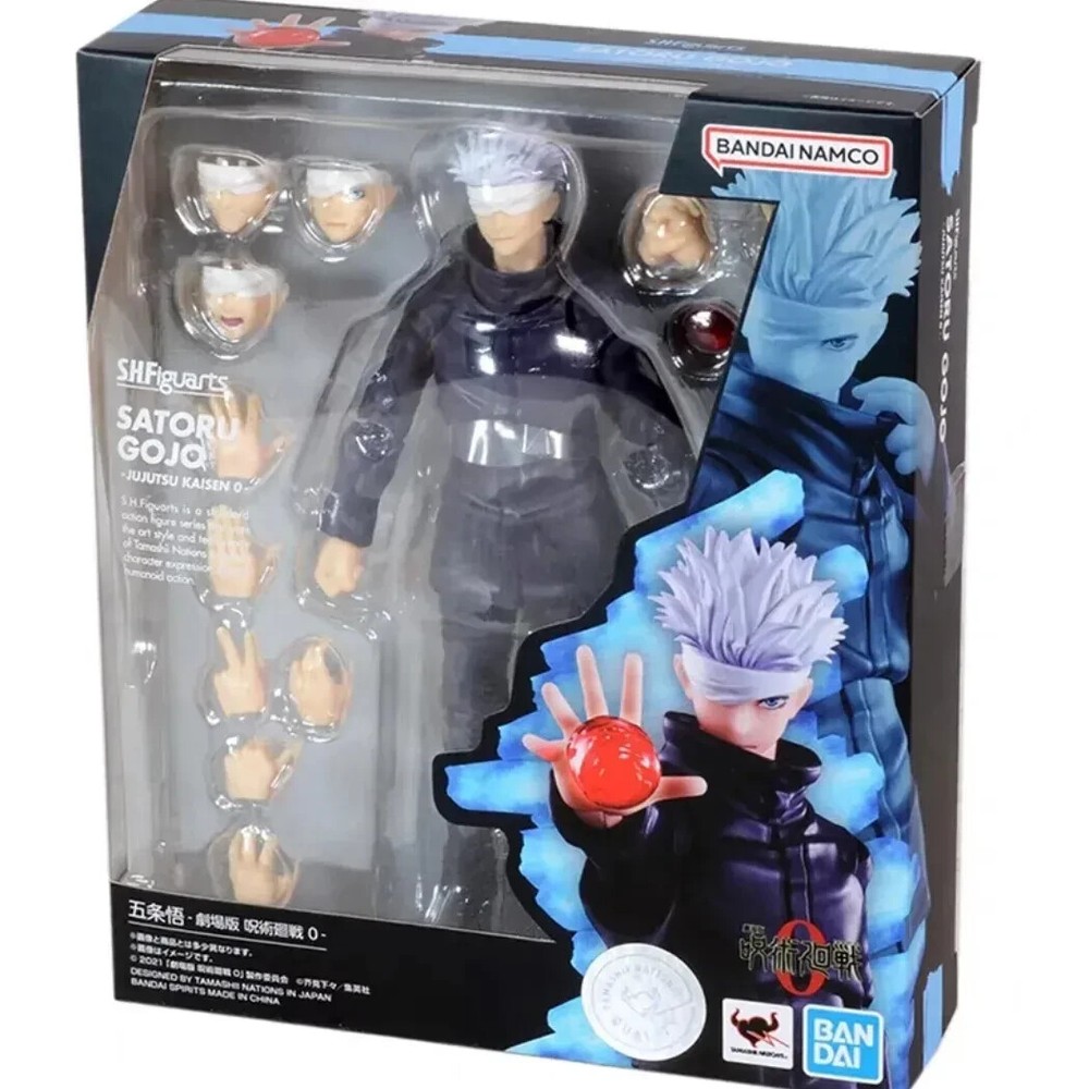 BANDAI S.H.Figuarts Jujutsu Kaisen 0 Satoru Gojo Action Figure New SHF Toy Gift