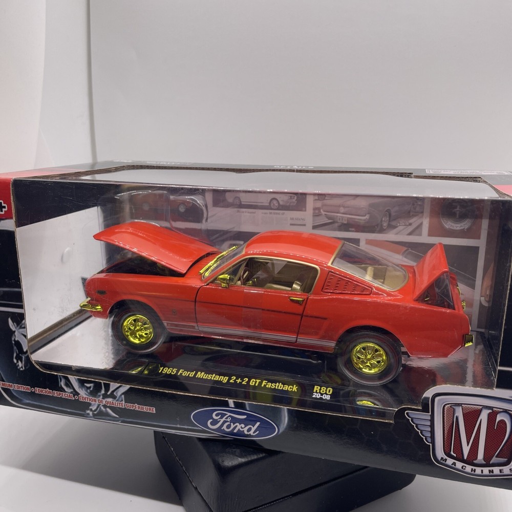 M2 1/24 Chase 1 Of 500 1965 Ford Mustang 2+2 GT Fastback