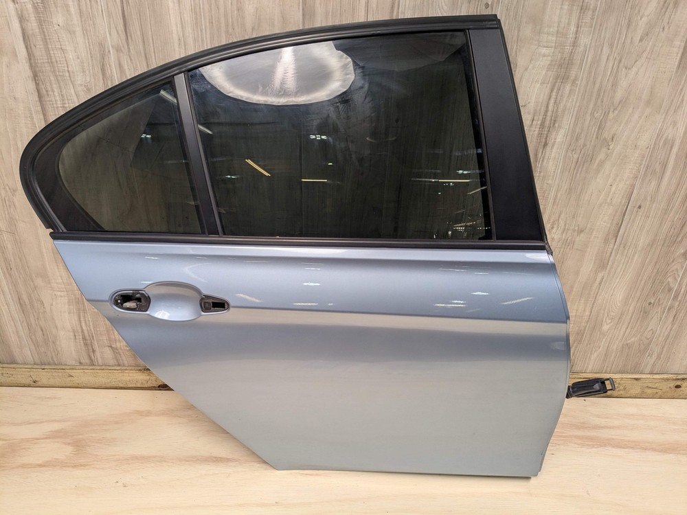 OEM BMW F30 F80 328 330 335 340 M3 Rear Right Passenger Door Shell Panel Blue