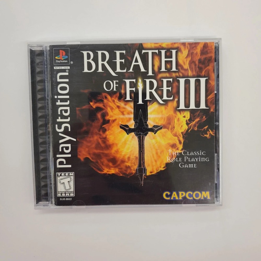Breath of Fire III 3 (Sony PlayStation 1, 1998) PS1 Complete Excellent Tested