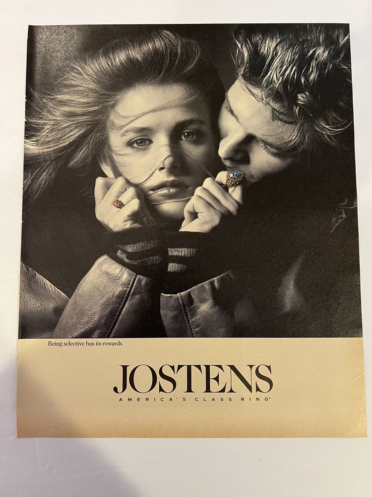 Vtg 1980s AD Jostens, America's Class Ring, High School, College Rings