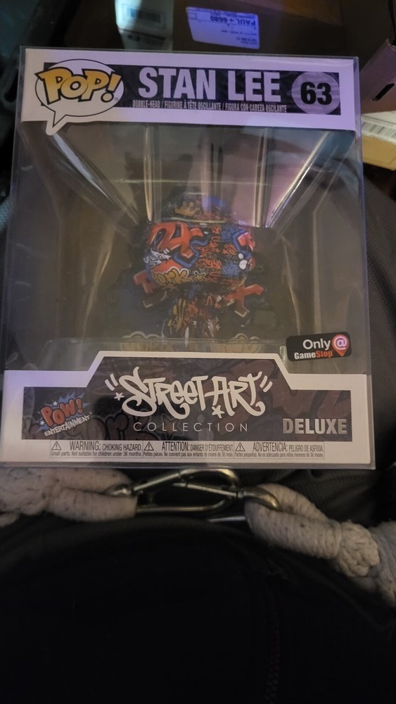 Funko Pop! Street Art Collection 63 Stan Lee Gamestop Exclusive Deluxe Size