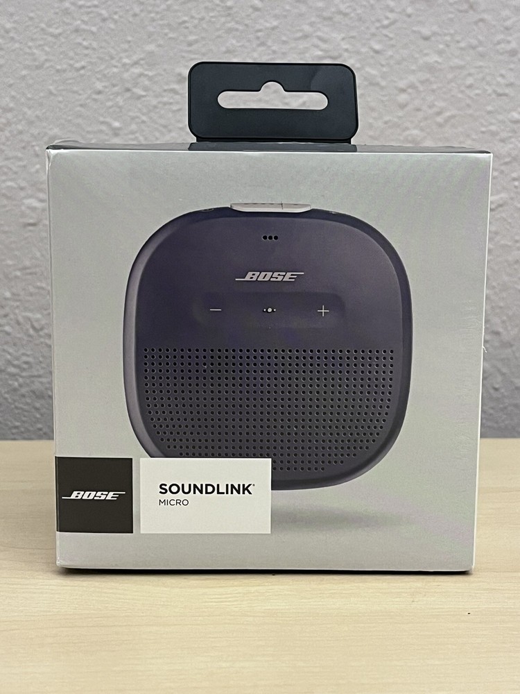 New/Sealed -Bose Soundlink Micro Portable Bluetooth Speaker - Dark Blue